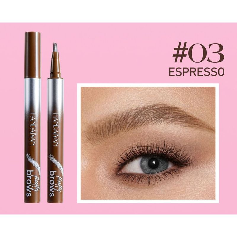 HANDAIYAN - Wild Waterproof Liquid Brow Pen - 5 Colors