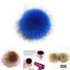 Luxurious Diy Women Faux Raccoon Fur Pom Poms Ball For Knitting Beanie Hats