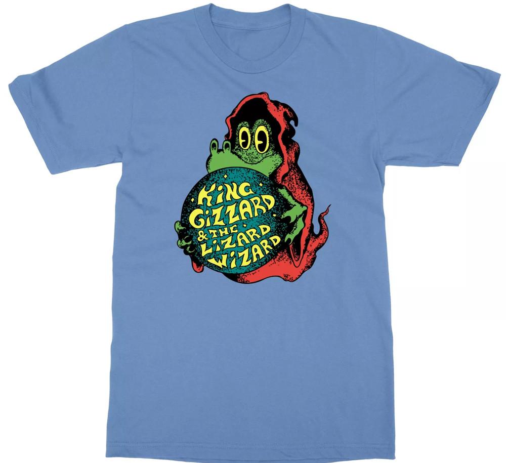 

King Gizzard and Lizard Wizard Band blue Tshirt Unisex All sizes X037 Unisex T-Shirt XXXL