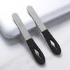 Double Sided Stainless Steel Nail File Sanding Nail Art Buffer Manicure Pedicure Tool, For Toenail& Foot Clean