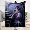 Gothic Style Blanket Ultra-Soft Great for Couch Livingroom Sofa Four Seasons Universal Warmthful Decor Birthday Christmas Gift Blanket