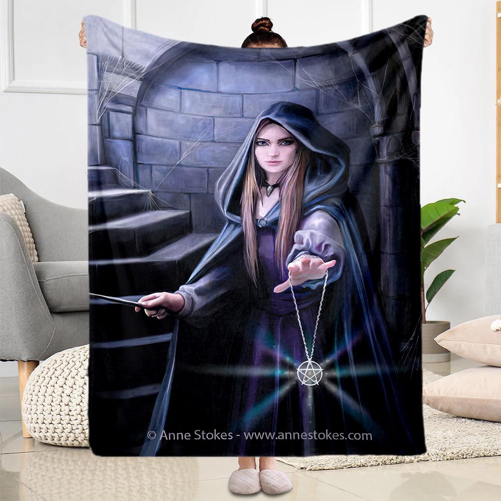 Gothic Style Blanket Ultra-Soft Great for Couch Livingroom Sofa Four Seasons Universal Warmthful Decor Birthday Christmas Gift Blanket