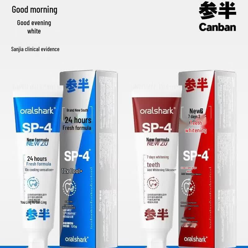Canban Whitening & Mint Fresh Toothpaste Set