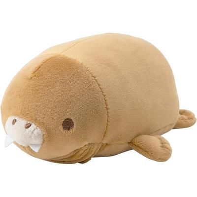 Ribuhato Marshmallow Aquamie Walrus Plush Toy 11cm Soft Cuddly Stuffed Animal