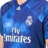 adidas Real Madrid Fly Emirates Gradient Pullover Letter Casual Short Sleeve Football Shirt Men Tops Multi-color EA2128