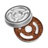 Pet Feeder Bowl Stainless Steel Feeding Dish Dishwasher Safe Multipurpose Slow Feeding Dish For Puppy Kittens