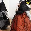 Cute Witch Doll Realistic Halloween Witch Pendant Halloween Broom Witch Decoration  Haunted House