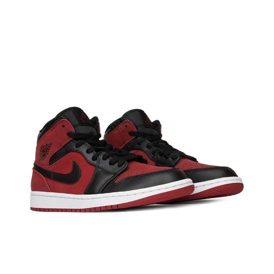 Air Jordan 1 Mid Reverse Banned 554724-610 Men's Sizes