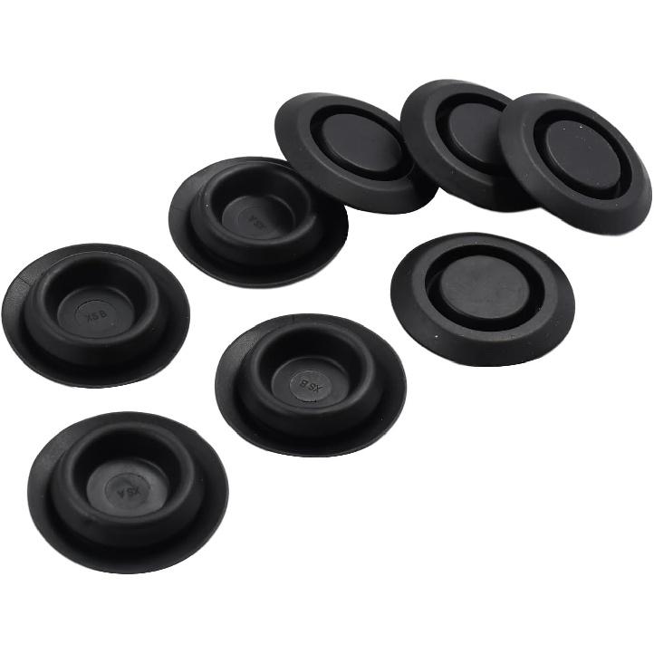 8PCS Body Floor Drain Plugs 55177482AA Compatible with Jeep Wrangler TJ 1997-2006 SE Sport Sahara Rubicon X Unlimited Grand Cherokee 2013-2021 Dodge