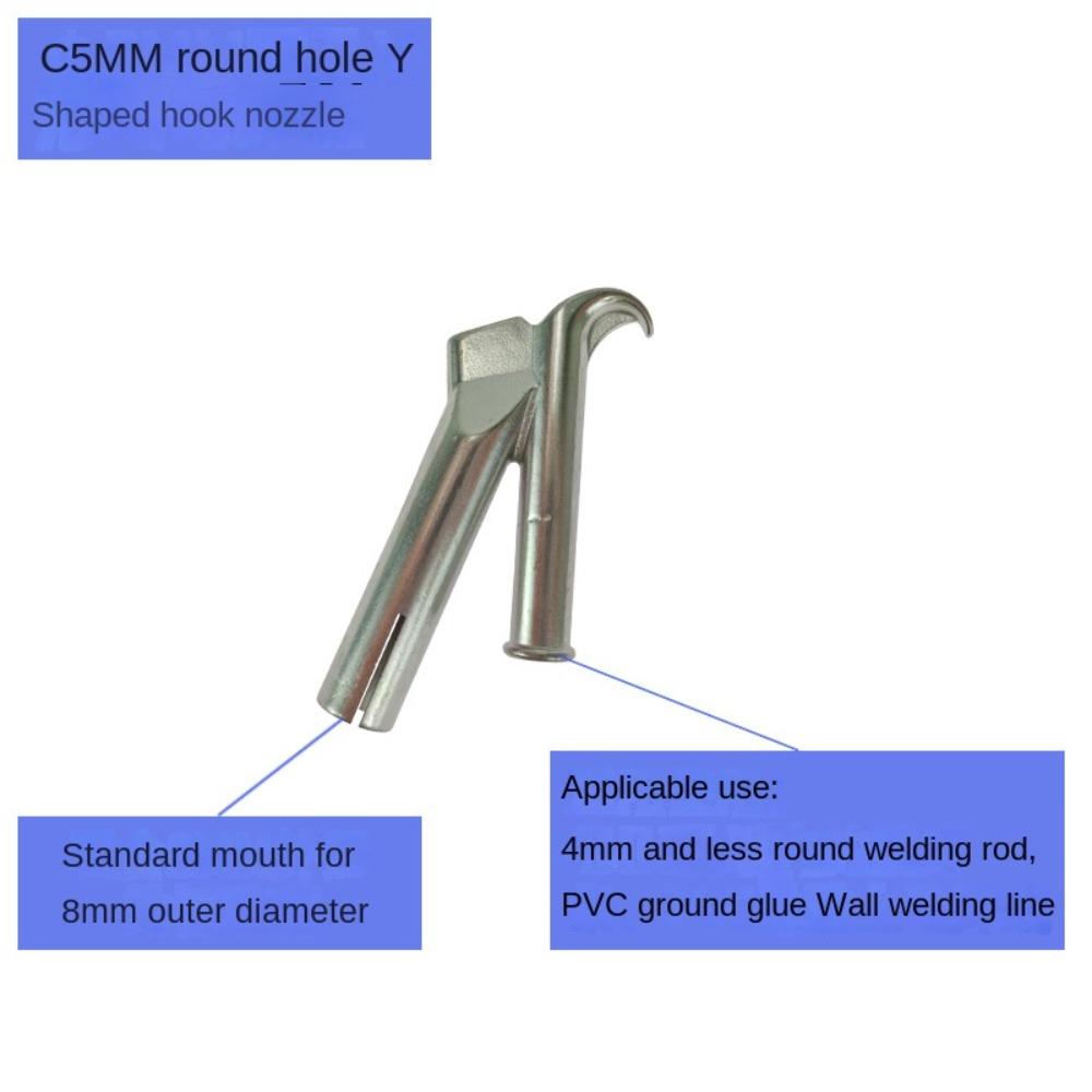 8mm Triangle Speed Nozzle 5mm Power Tool Accessories New Welding Nozzles  Hot Air Blower