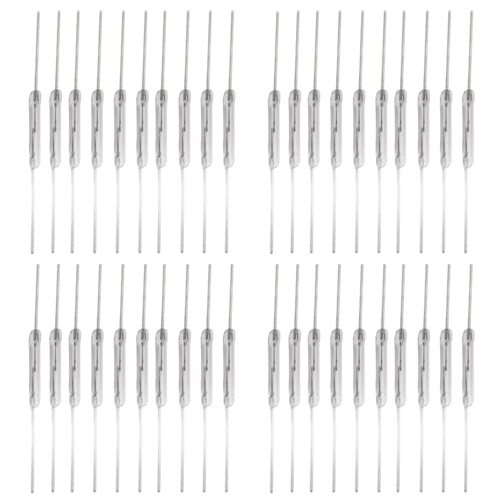 100-10pcs N/O Reed Switch Vibration-resistance Electronic NO Switch 2*14mm DIY Magnetic Reed Switchs Electronic Component