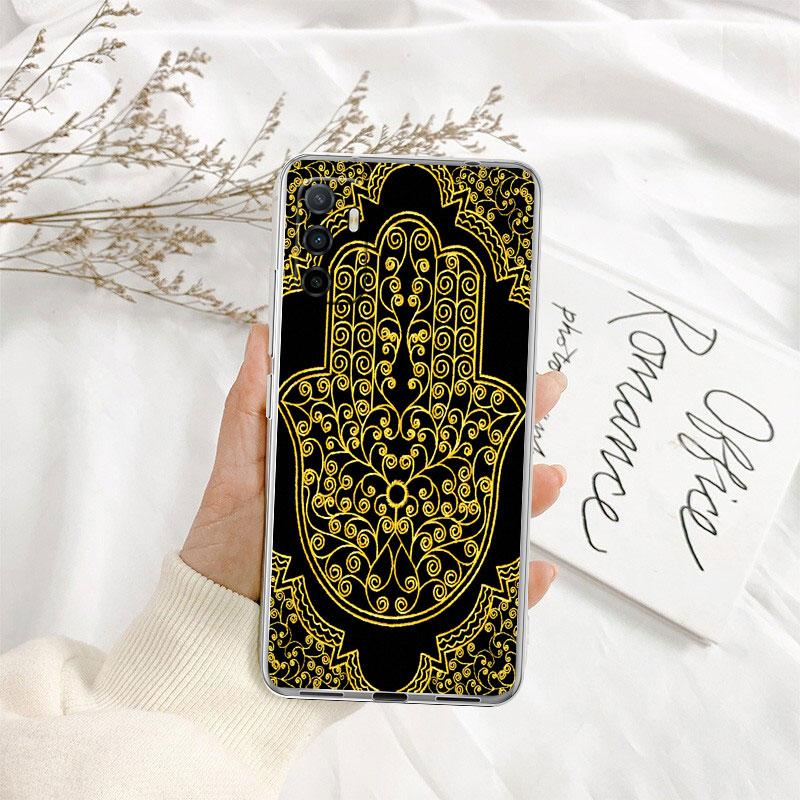 Hamsa Hand Amulet Psychedelic Case for Motorola G10 G20 G30 G31 G32 G34 G35 G41 G42 G50 G51 G52 G55 G60 G60S G62 G71 G72 G75