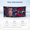 Dragon Phoenix Theme Beach Towel Personalized Custom Name & Text Soft Quick Dry Beach Towel for Swimming Travel
