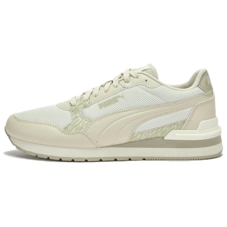 New PUMA ST Runner V4 Abrasion Resistant Support Low top Casual Shoes Women's Ecru 399669-01