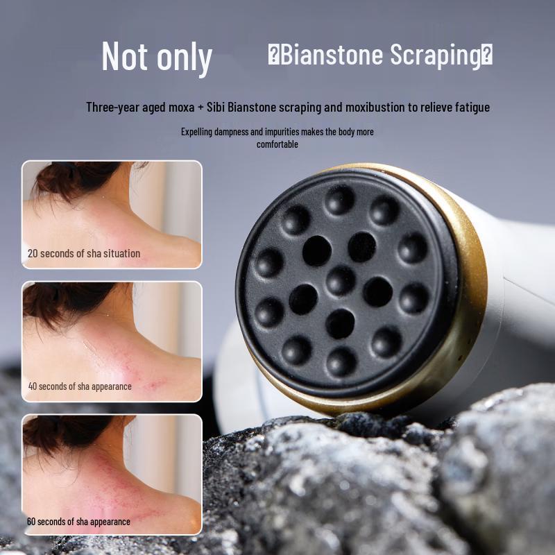 Smart Bianstone Moxibustion Gua Sha Massager MS1 Gift Set
