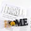 DIY Home Family Love Epoxy Resin Casting Mould Ornament Making Silicone Mold