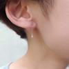 Vendome Aoyama Earrings K10 Pink Gold Basic White Topaz Diamond AJAA2310 TH [Official]
