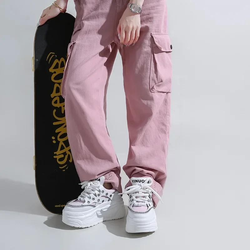 Fashion Lovely Kawaii Women sneakers wedge casual shoes woman sneakers women running shoes woman lace-up female sneakers Loafers Shoes