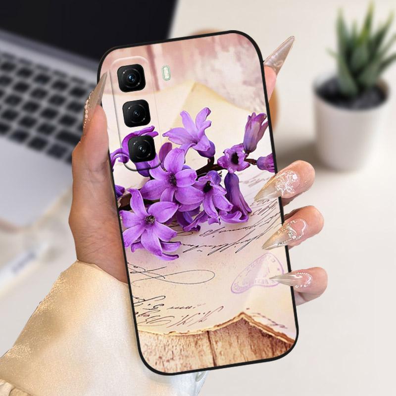 For Infinix Hot60 Pro X6885 4G Phone Case Stylish Animals Pattern Soft Silicon TPU Back Cover For Infinix Hot 60 Pro 60Pro Funda