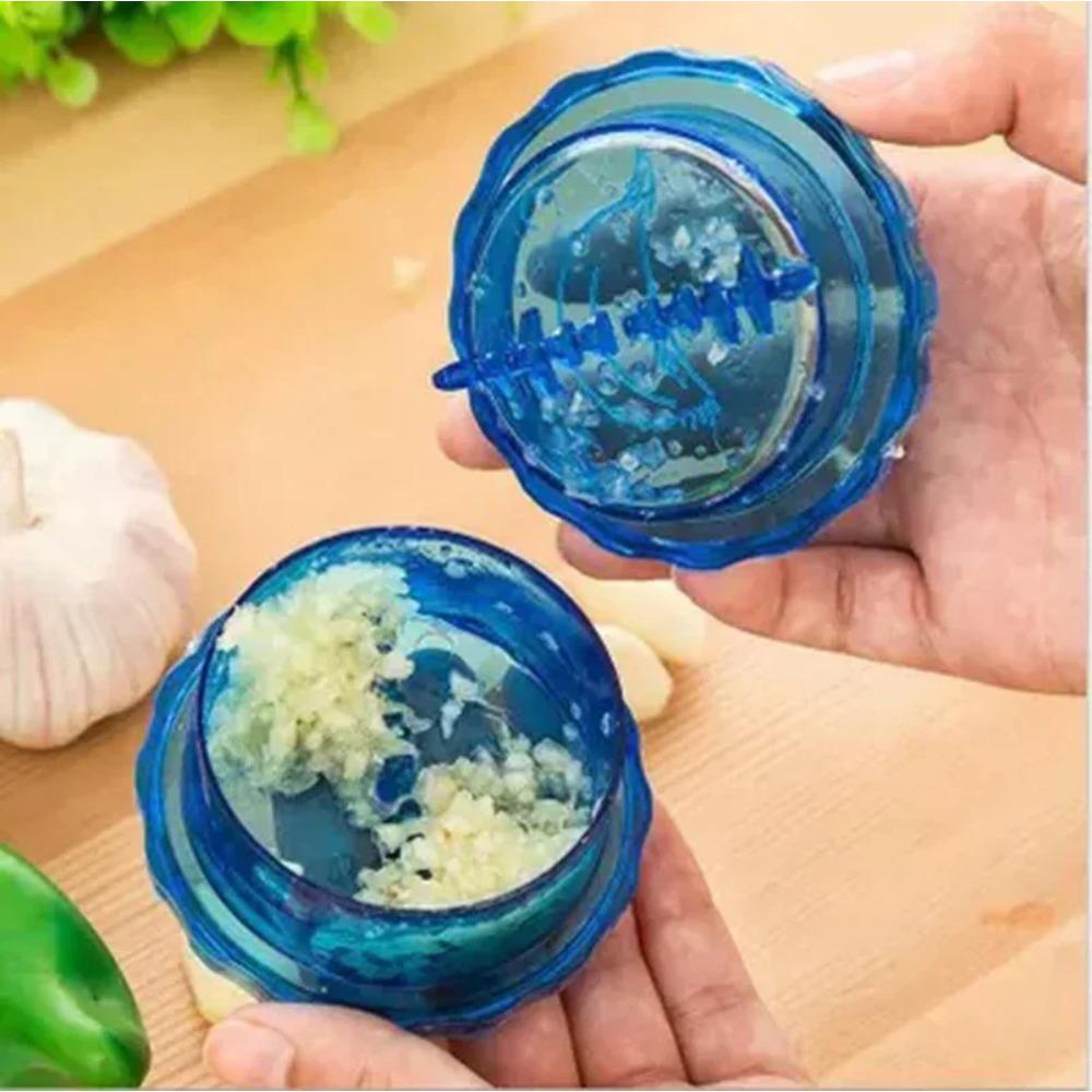 

1 шт. Чеснокодавка кухонная многофункциональная ручная чесночница пресс-ролик дробилка измельчитель кухонные гаджеты и аксессуары синий
