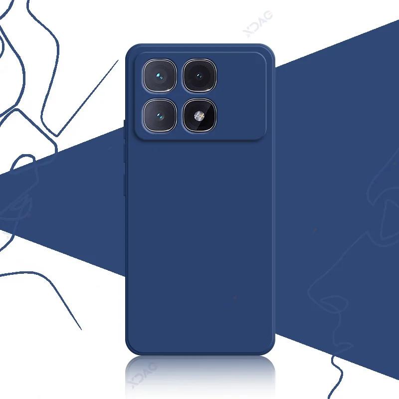 Luxury Case Covers for Redmi K70 K70E Pro Plus Ultra 5G Phone Armor RedmiK70Pro K70Ultra Soft Square Liquid Bags Shield