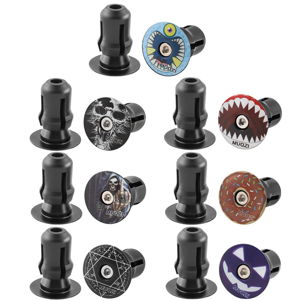 

2 Stück Fahrrad-Lenker-Endstopfen aus Aluminiumlegierung leichtes Fahrradzubehör A