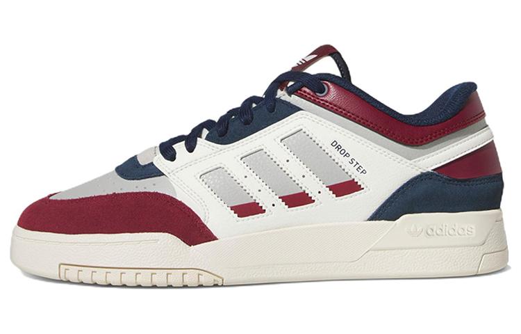Adidas Originals Drop Step Low Directional Shoes  Navy Red  HQ7118 44