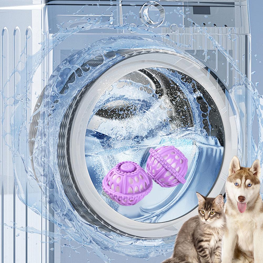 Pet Hair Remover Ball Reusable Pet Hair Catcher Ball Wear Resist Washing Machine Cleaning Ball Dirty Collection Tools