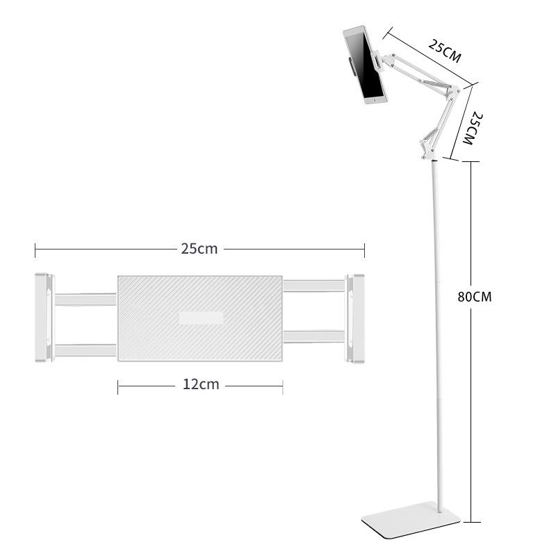 Bodenstehender Verstellbarer Metall-Tablet-Halter für iPad