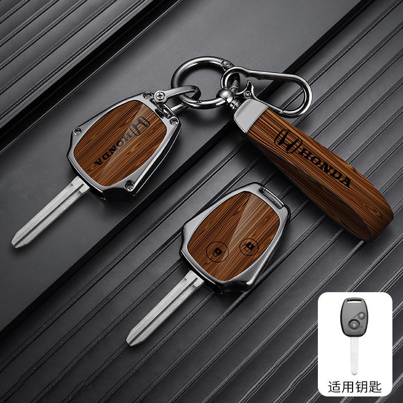 Weeden Pattern Car Smart Remote Key Case Cover Holder For HONDA Accord CRV Pilot Civic 2003 2007 2008 2009 2010 2011 2012 2013OW3