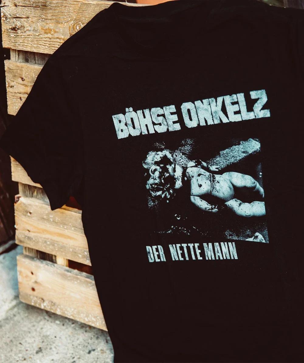 

Y2k Casual Cotton Tees Gehasst Verdammt Vergöttert II Peripheral Oversized Tops Böhse Onkelz 40 Year T-shirt Fans Gift GUnisex S