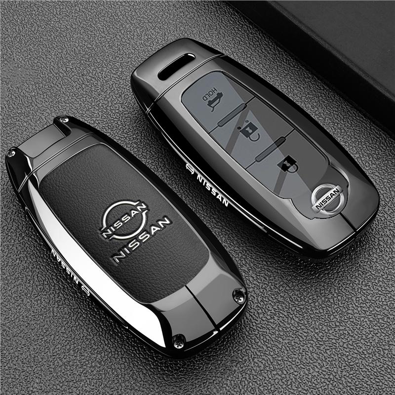 

3 Buttons Car Remote Key Case Cover Shell for Nissan Teana Qashqai X-Trail Kicks Tiida for Infiniti Car Keyring