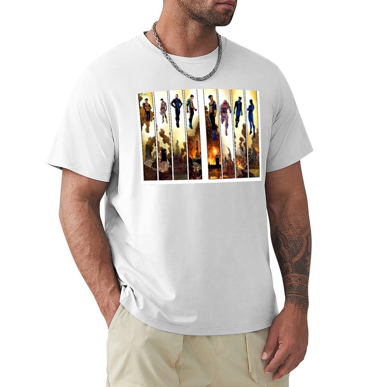 Invincible Tshirt Heavy Duty Casual Work Tee S