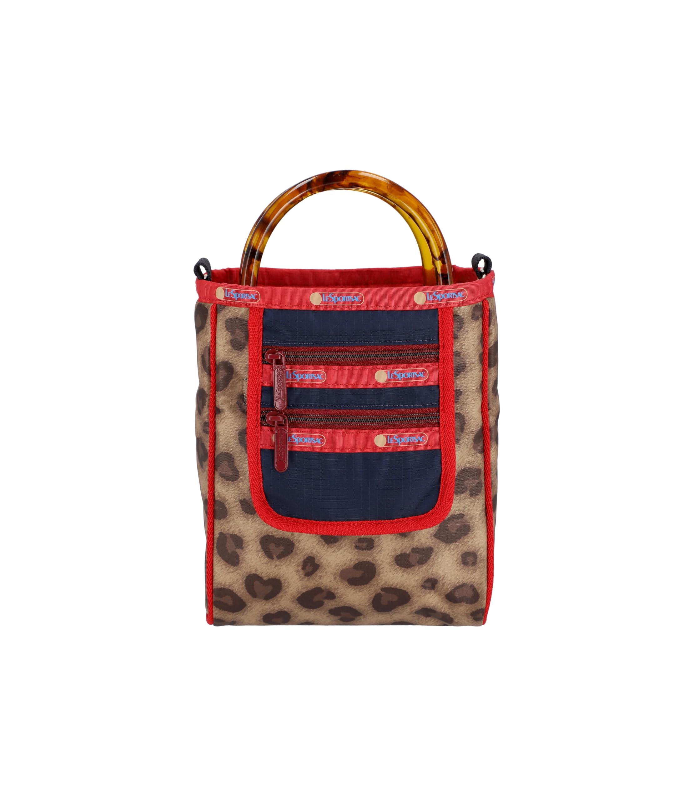 

Официальная сумка-тоут SM 2 ZIP POCKET Smoked Heart Leopard [LeSportsac] TOTE/1443 Женская
