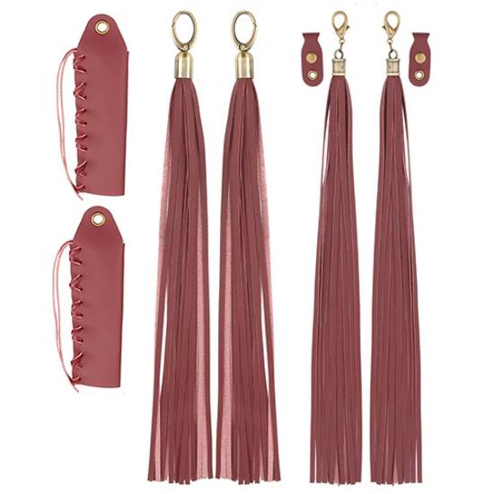 Motorcycle Brake Lever Leather Fringe Hand Grips Cover Tassel For Harley Indian Chief Classic Cafe Racer Cruiser Chopper Custom