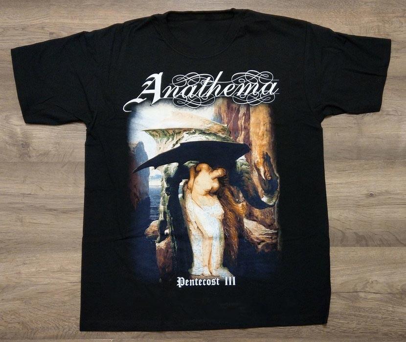Vtg ANATHEMA Band Pentecost III Cotton Black Shirt Unisex All Size CM153 XXL