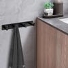 Tessera Loft Towel Rack, Black