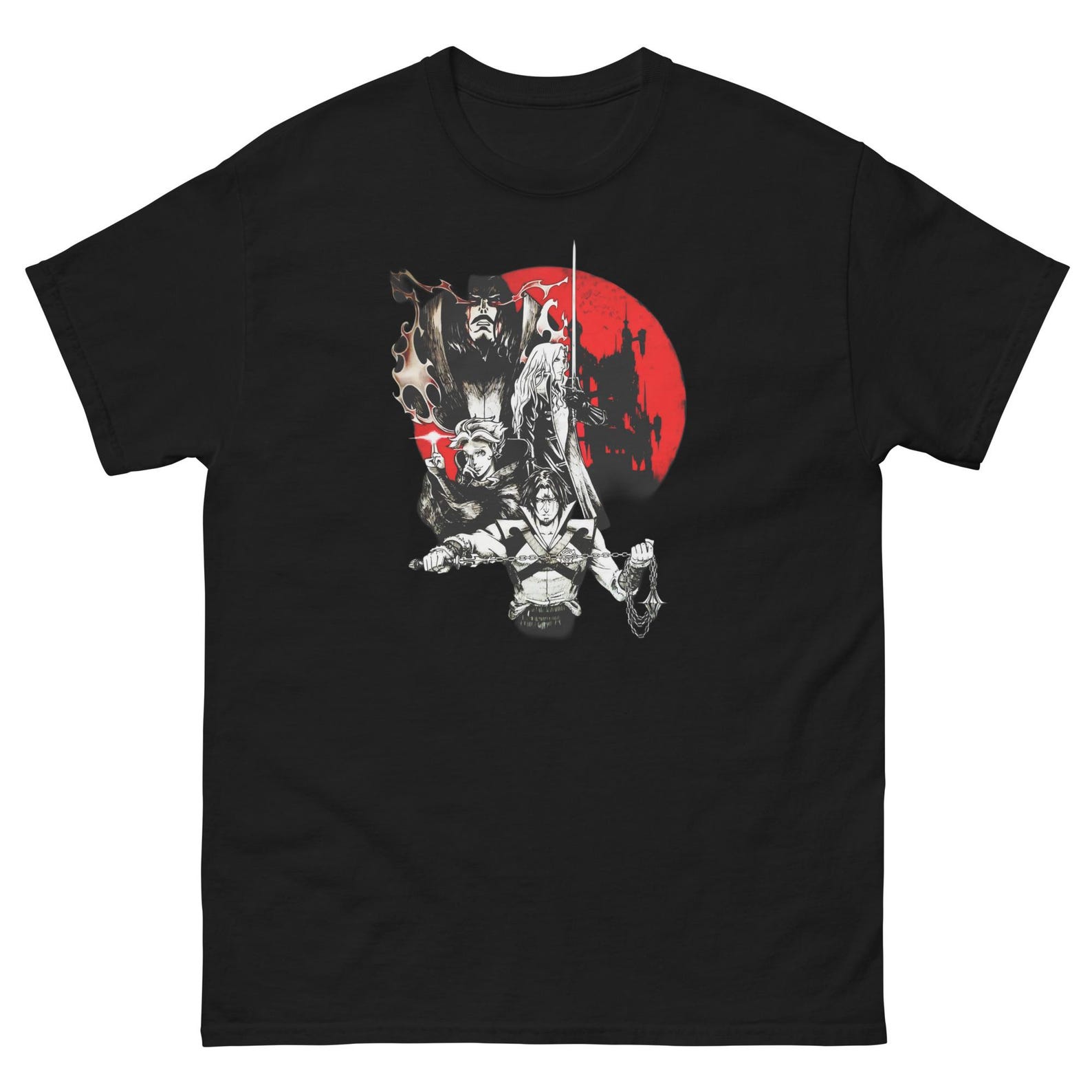Castlevania Black Unisex Tee XL