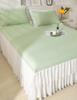 Princess Wind Bed Skirt Ice Bean Cool Mat 3-piece Set Washable Cool Silk Mat Bed Skirt Cool Mat