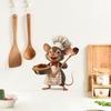 Cartoon Cute Mouse Wall Stickers, Removable Self-Adhesive Decals for Kids Room Living Room Decor