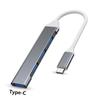 Usb C Hub 3.0 Type C 3.1 4 Port Multi Splitter Adapter Otg For Pc Computer