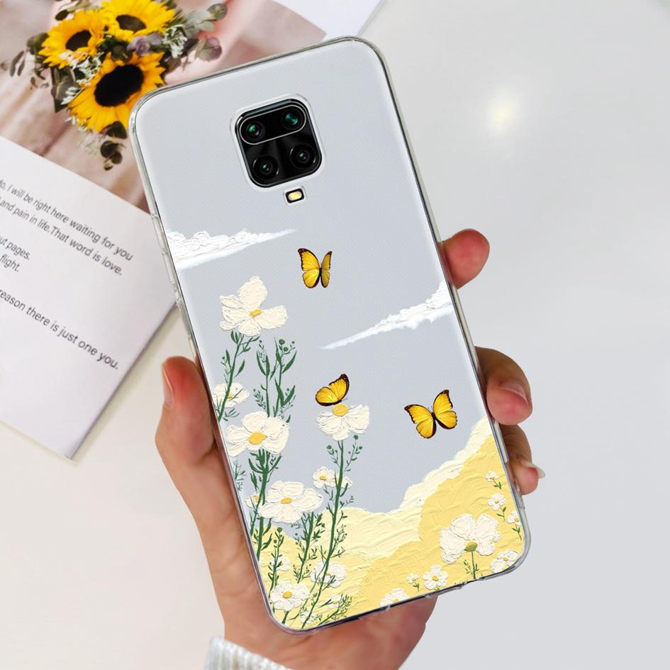 For Xiaomi Redmi Note 9 Pro Case Note 9 Cover New Fashion Dandelion Soft Silicone Back Cover For Redmi Note9s 9ProMax Clear Capa