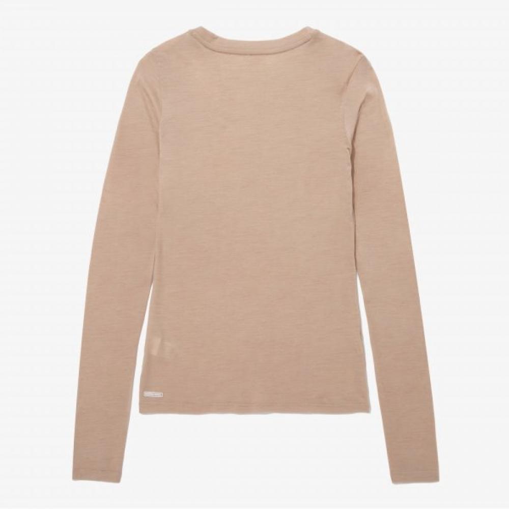 The North Face Women S Long Sleeve Merino Wool Crew Nt7tp90b