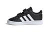 Neo GRAND COURT Low Top Skateboard Shoes Black White Infant And Toddler EF0117