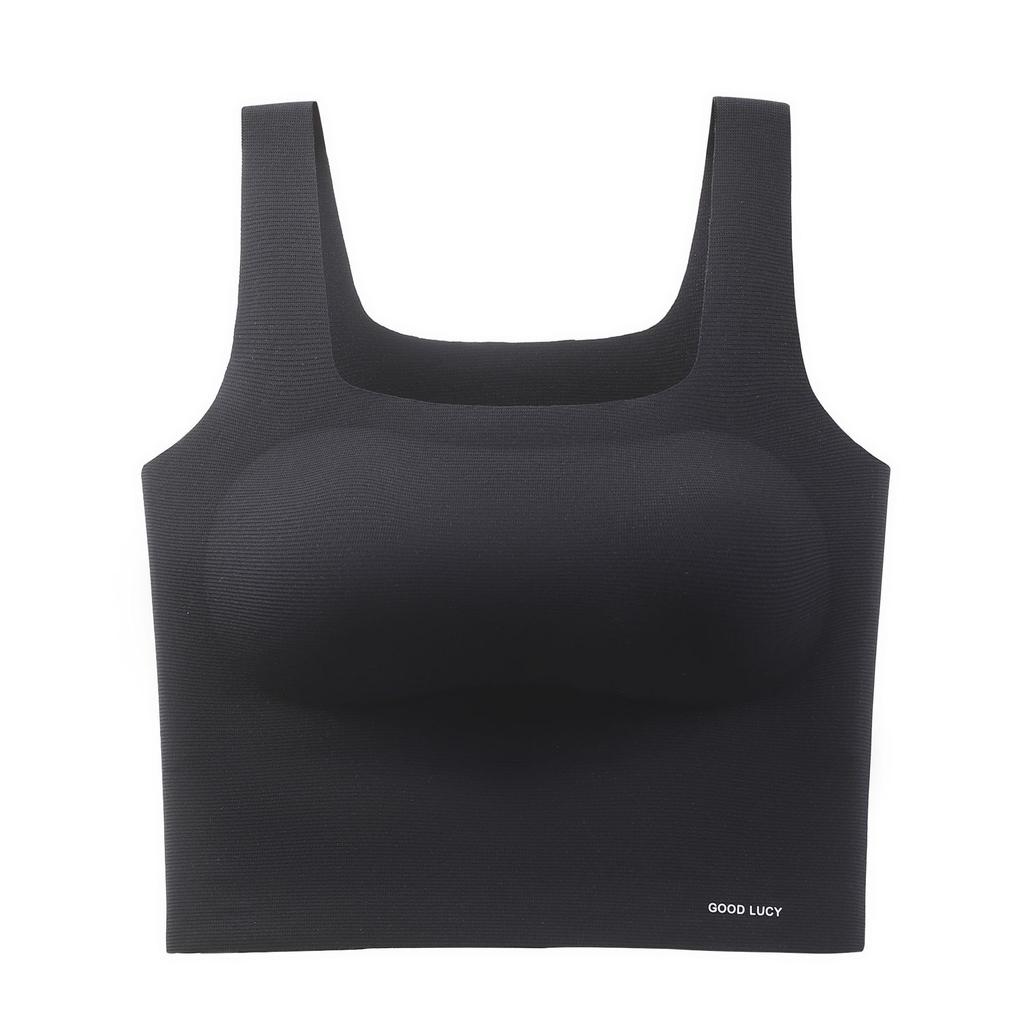 Beautiful Back Integrated Thin Shoulder Strap Bra Small Suspender Vest Inner Chest Wrap Summer Thin Tube Top