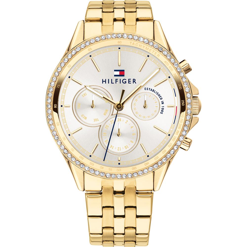 Tommy Hilfiger Ari Silver Gold Stainless Steel Ladies Quartz Watch 1781977 серебряный