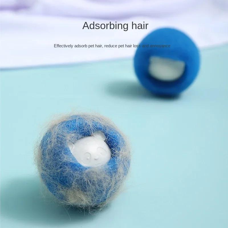 

1-40pcs/Set Laundry Ball Kit Reusable Washing Machine Hair Remover BallCleaning Lint Fuzz Pet Hairs Clothes Household Product