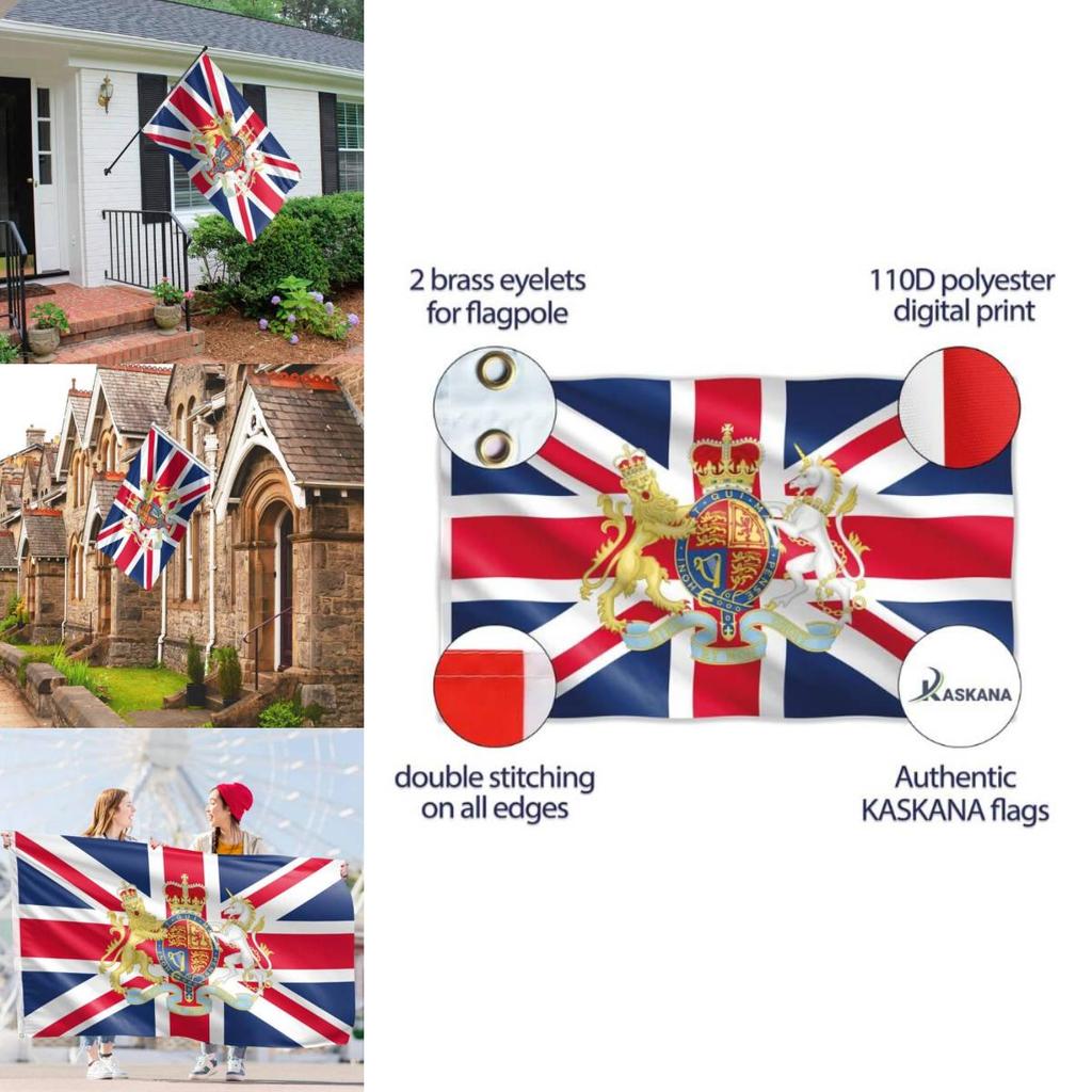 Welsh And Uk Flag Polyester Outdoor Indoor Garden Patriotic Banner For Home Decorations