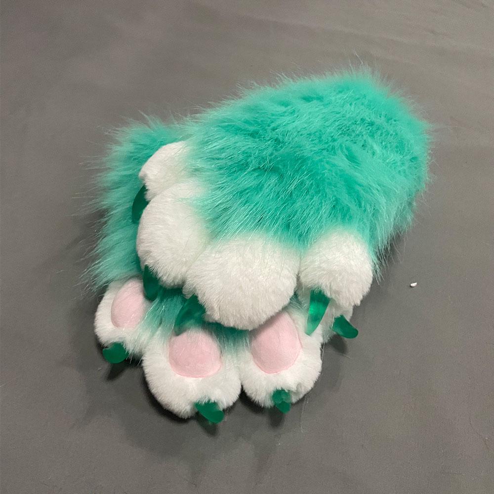 Kig doplněk Kigurumi Fursuit Zvířecí drápy Nehty Rukavice Cosplay Kostým Nositelná Zvířecí tlapa Cosplay Rekvizity Dětský dárek