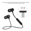 Bluetooth Stereo Metal Magnetic In-ear Headset Hands-free Earphone Headphone
